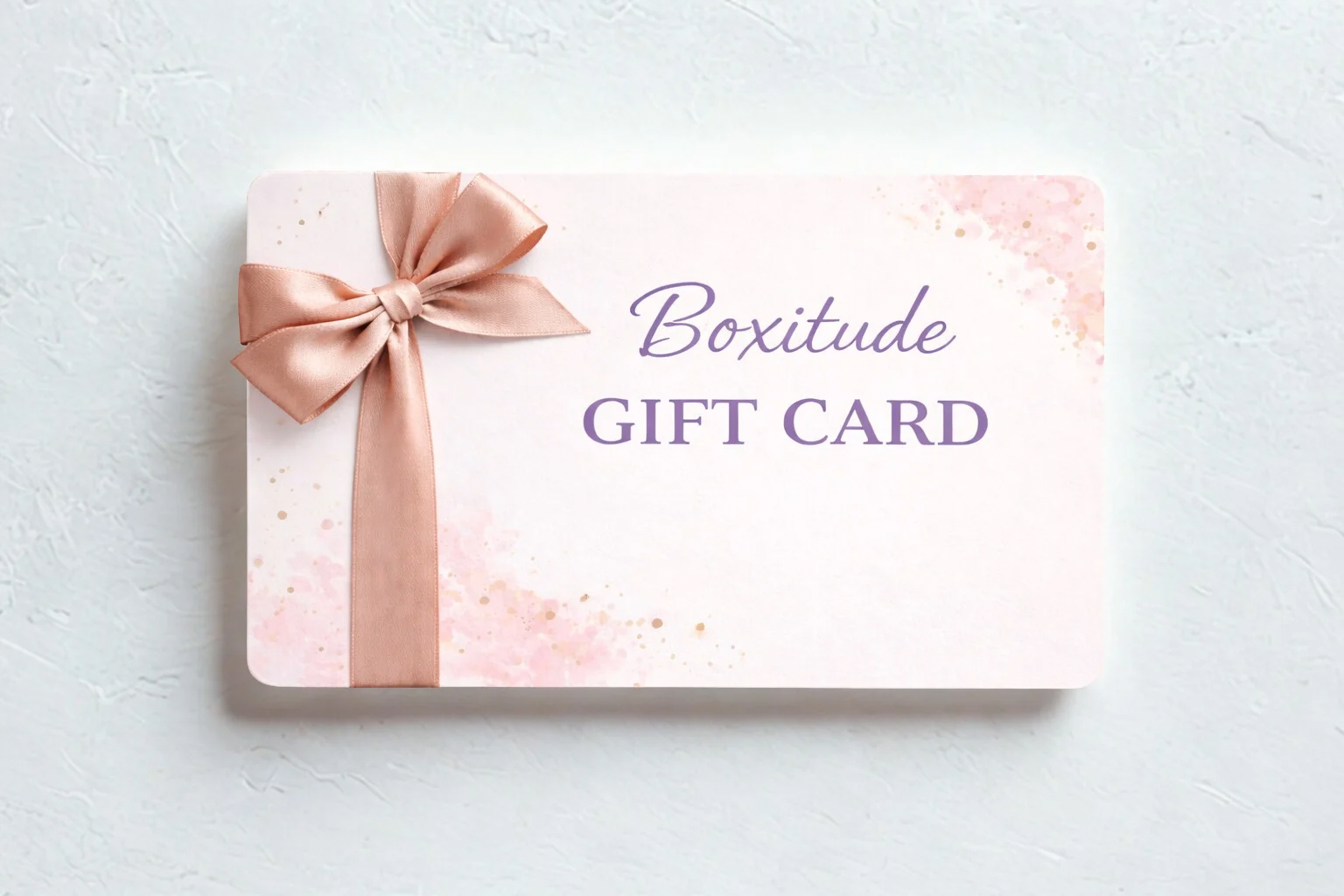 Boxitude Gift Card